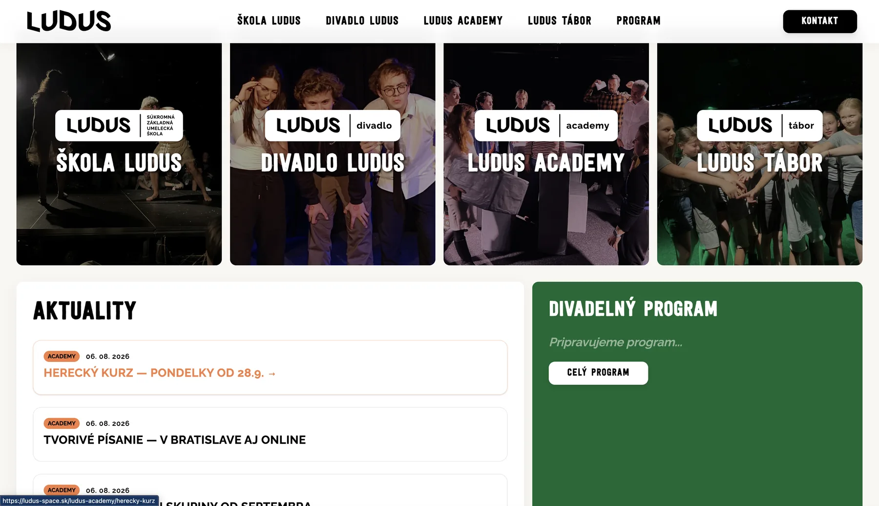 Ludus Space náhľad projektu